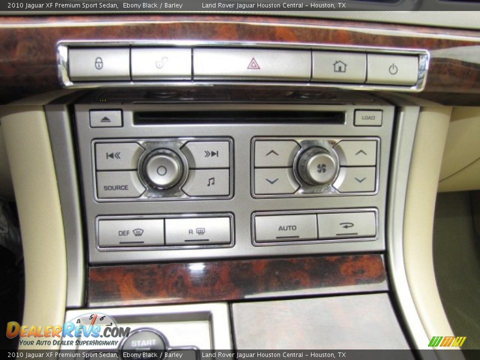 Controls of 2010 Jaguar XF Premium Sport Sedan Photo #32