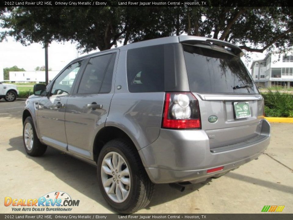2012 Land Rover LR2 HSE Orkney Grey Metallic / Ebony Photo #8