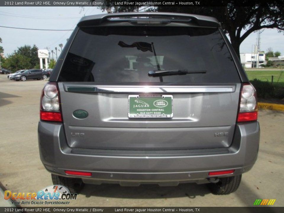 2012 Land Rover LR2 HSE Orkney Grey Metallic / Ebony Photo #9