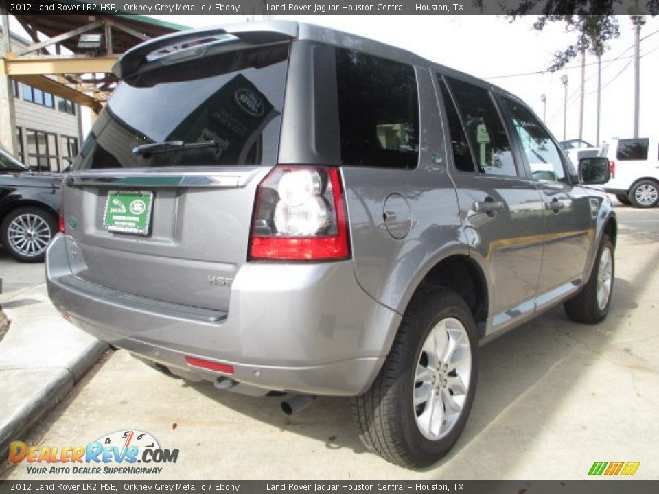 2012 Land Rover LR2 HSE Orkney Grey Metallic / Ebony Photo #10