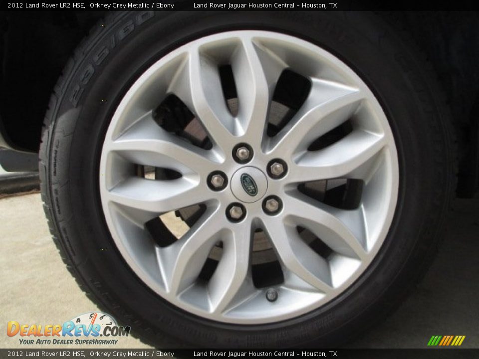 2012 Land Rover LR2 HSE Orkney Grey Metallic / Ebony Photo #11