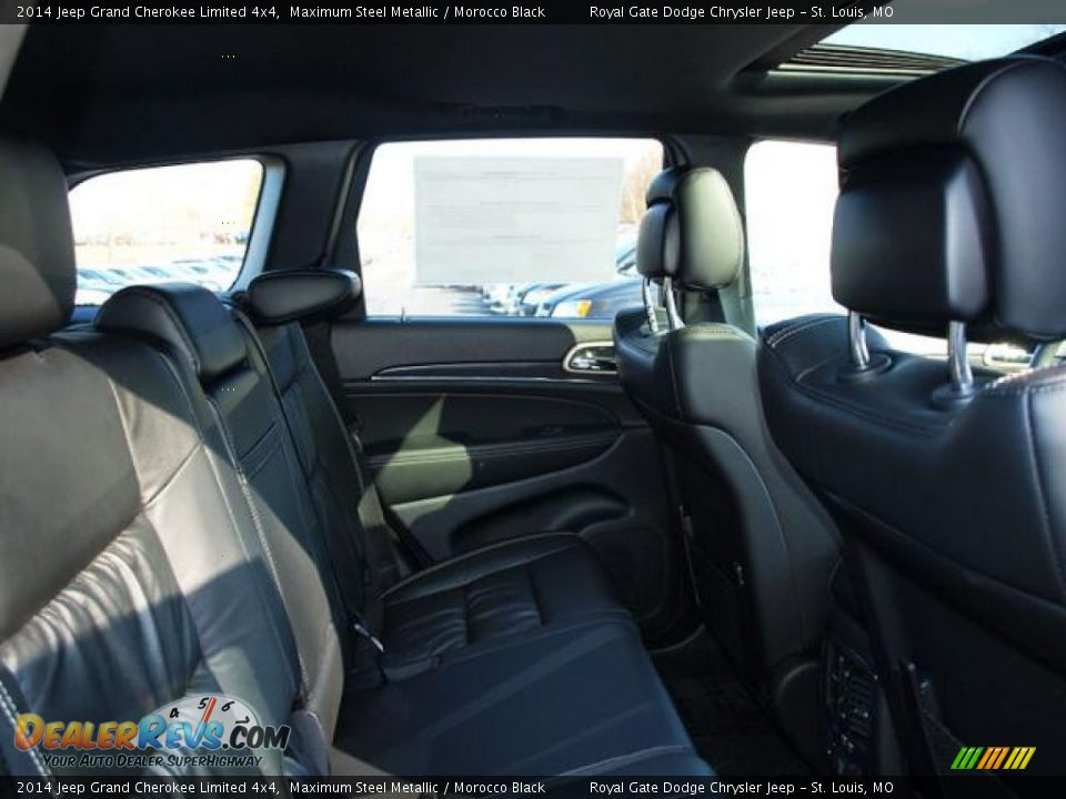 2014 Jeep Grand Cherokee Limited 4x4 Maximum Steel Metallic / Morocco Black Photo #4