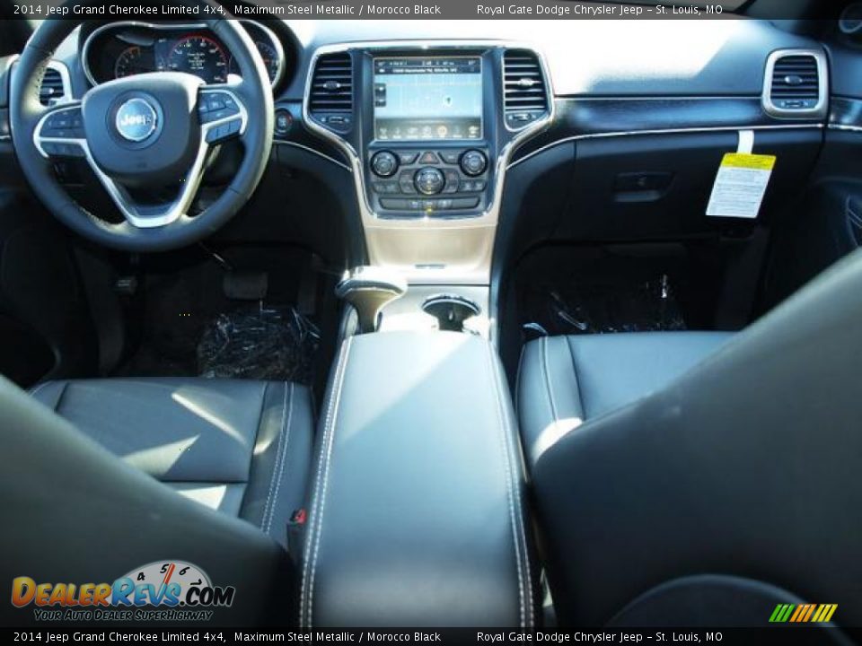 2014 Jeep Grand Cherokee Limited 4x4 Maximum Steel Metallic / Morocco Black Photo #5