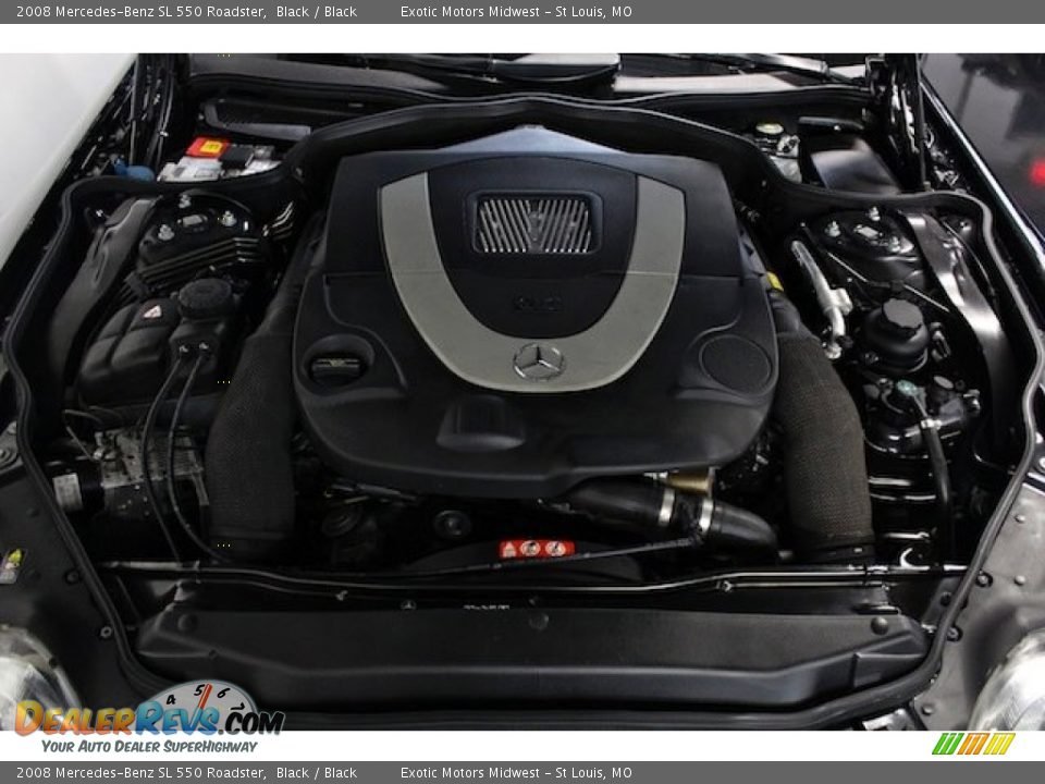 2008 Mercedes-Benz SL 550 Roadster 5.5 Liter DOHC 32-Valve VVT V8 Engine Photo #19