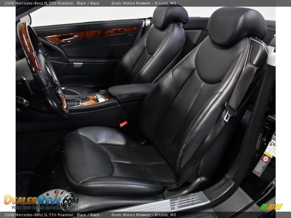 Front Seat of 2008 Mercedes-Benz SL 550 Roadster Photo #33