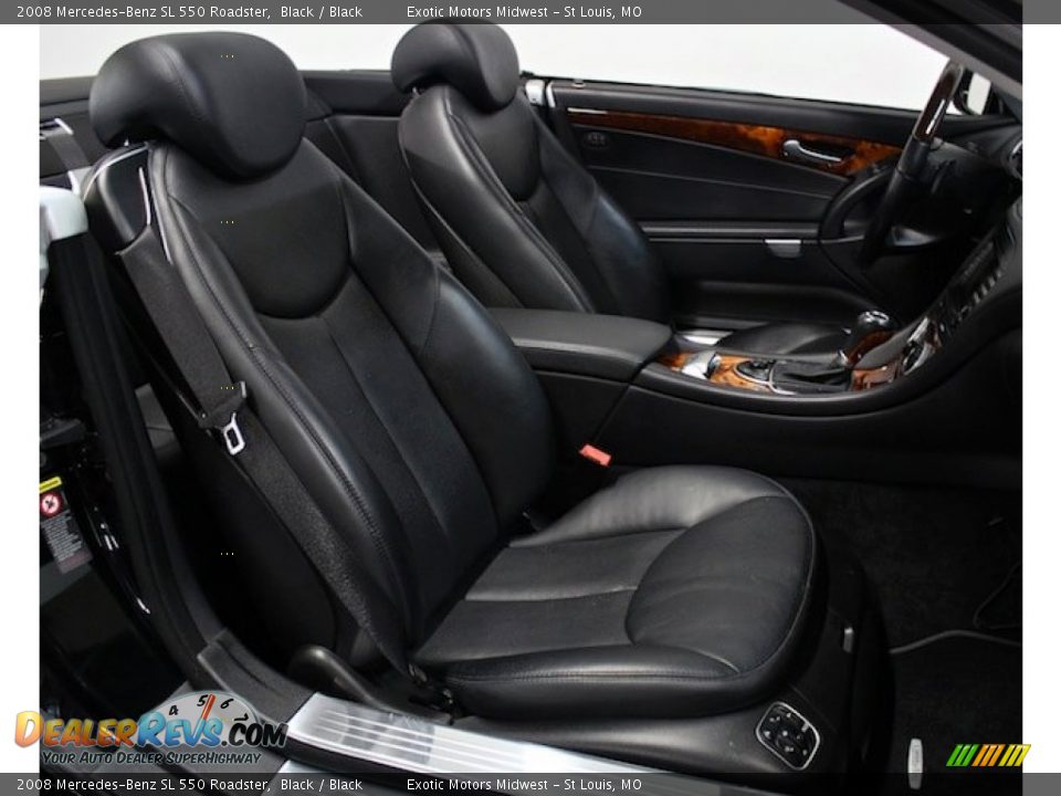 Front Seat of 2008 Mercedes-Benz SL 550 Roadster Photo #34