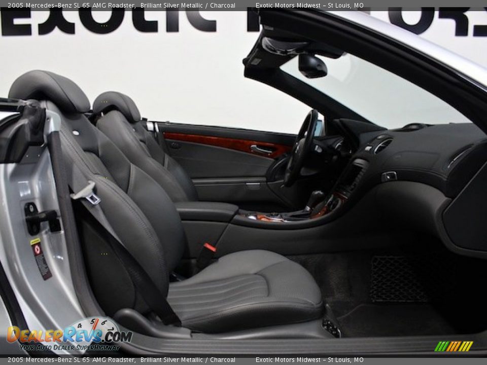 Front Seat of 2005 Mercedes-Benz SL 65 AMG Roadster Photo #36