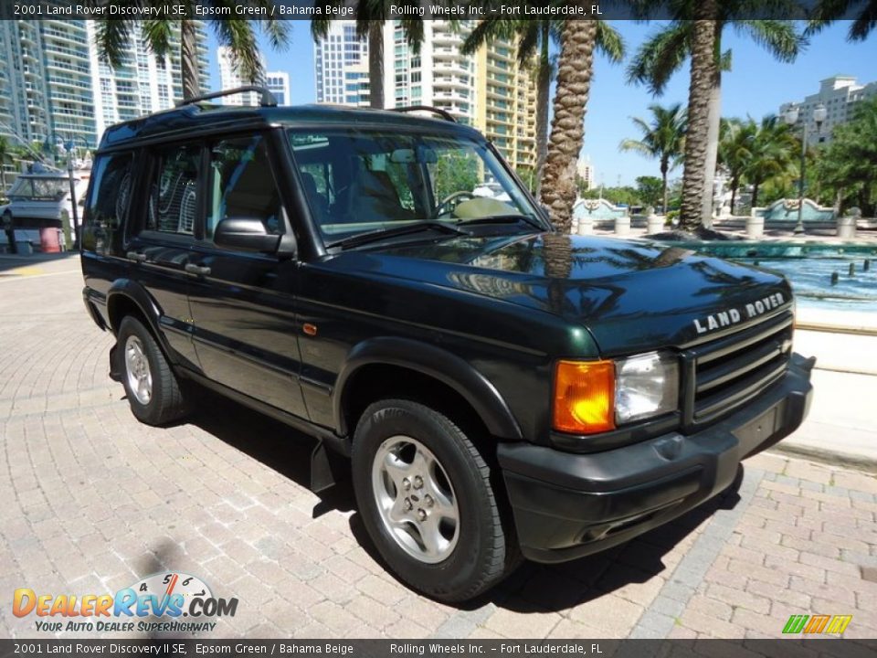 Front 3/4 View of 2001 Land Rover Discovery II SE Photo #1