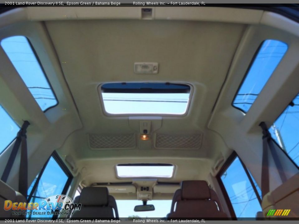 Sunroof of 2001 Land Rover Discovery II SE Photo #2