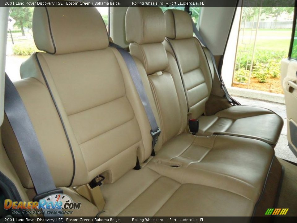 Rear Seat of 2001 Land Rover Discovery II SE Photo #8