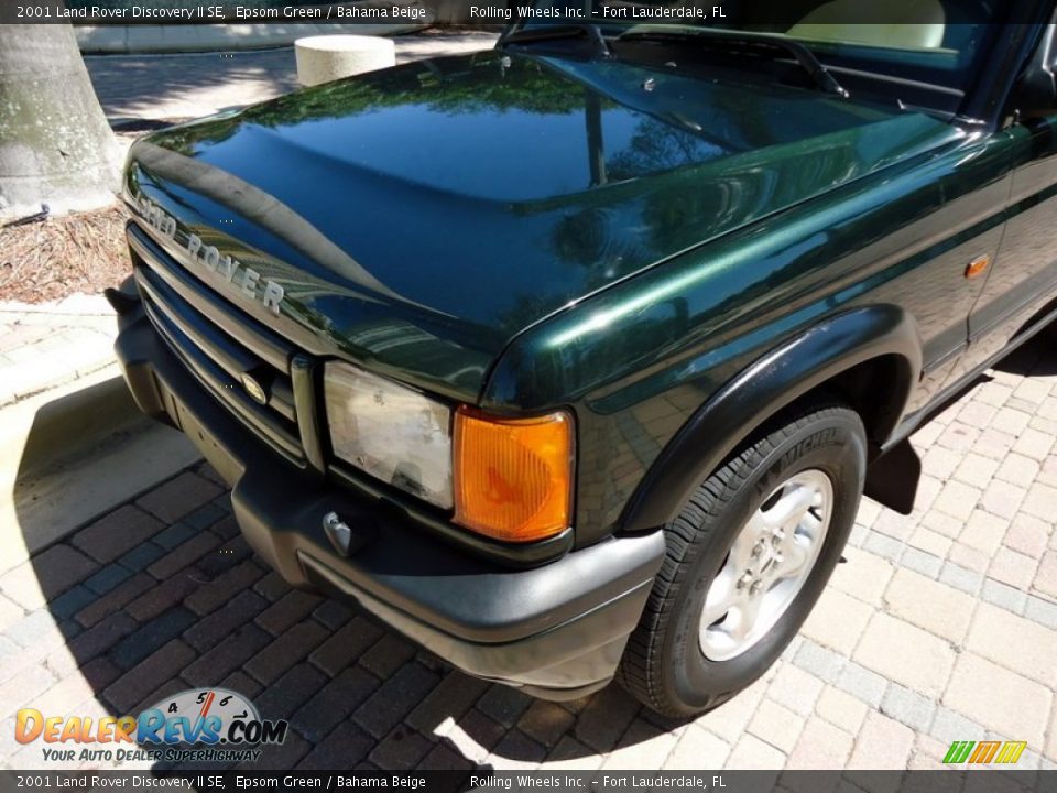 2001 Land Rover Discovery II SE Epsom Green / Bahama Beige Photo #24