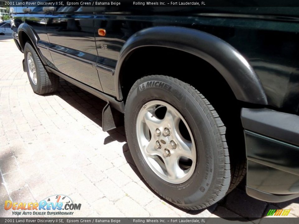 2001 Land Rover Discovery II SE Epsom Green / Bahama Beige Photo #26