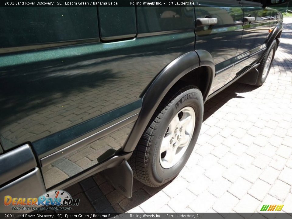 2001 Land Rover Discovery II SE Epsom Green / Bahama Beige Photo #27