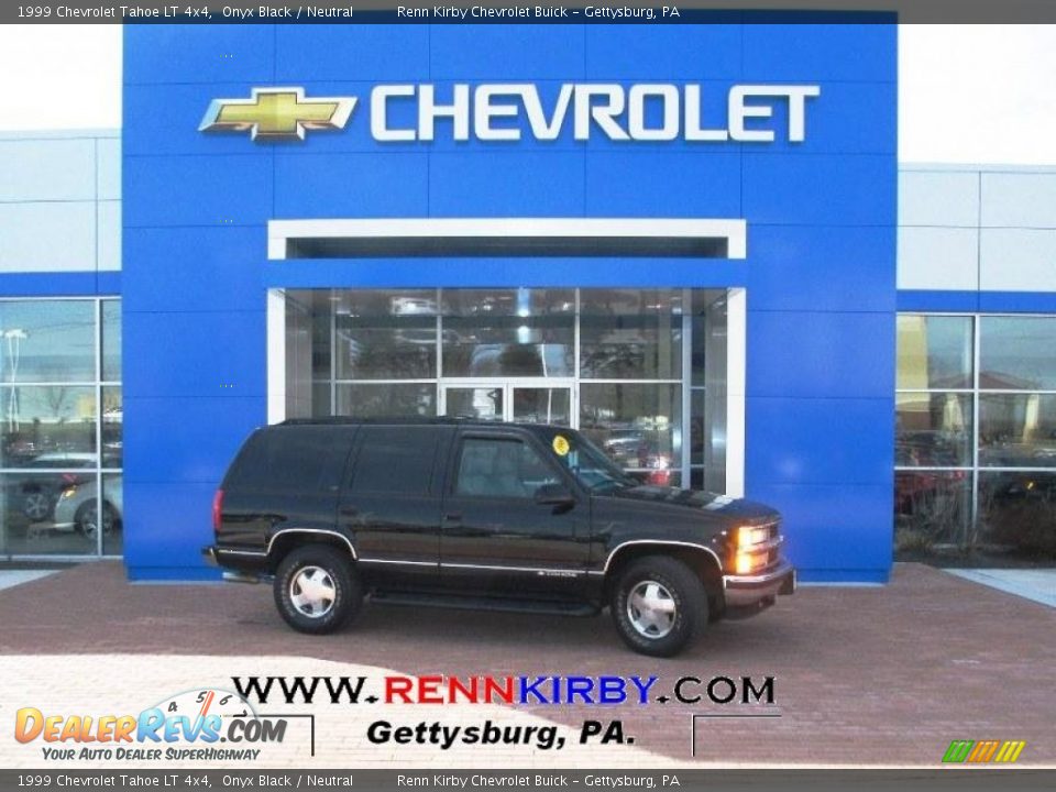 1999 Chevrolet Tahoe LT 4x4 Onyx Black / Neutral Photo #1