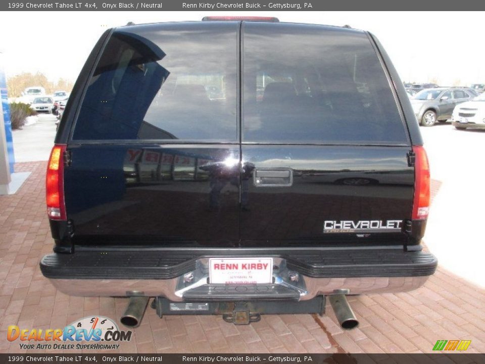 1999 Chevrolet Tahoe LT 4x4 Onyx Black / Neutral Photo #6