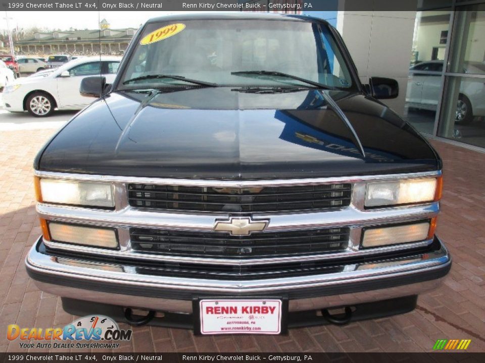 1999 Chevrolet Tahoe LT 4x4 Onyx Black / Neutral Photo #15