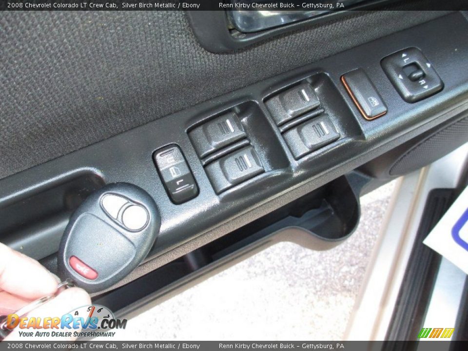 2008 Chevrolet Colorado LT Crew Cab Silver Birch Metallic / Ebony Photo #5