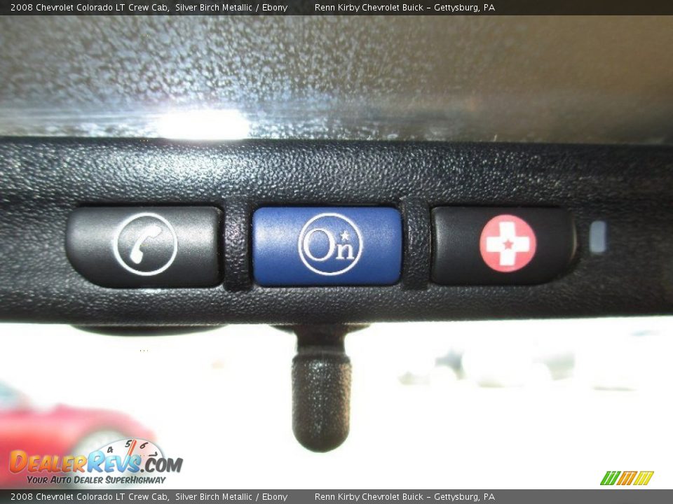 2008 Chevrolet Colorado LT Crew Cab Silver Birch Metallic / Ebony Photo #10