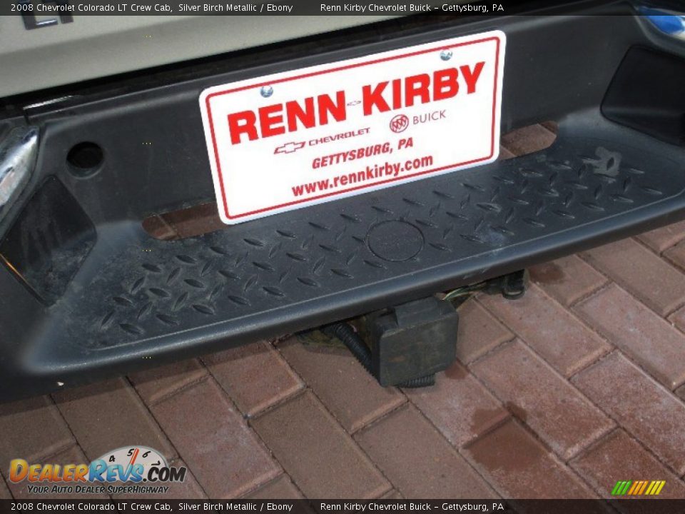 2008 Chevrolet Colorado LT Crew Cab Silver Birch Metallic / Ebony Photo #25