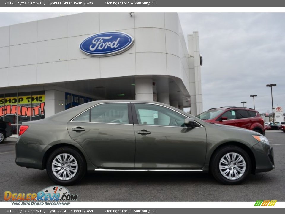 2012 Toyota Camry LE Cypress Green Pearl / Ash Photo #2