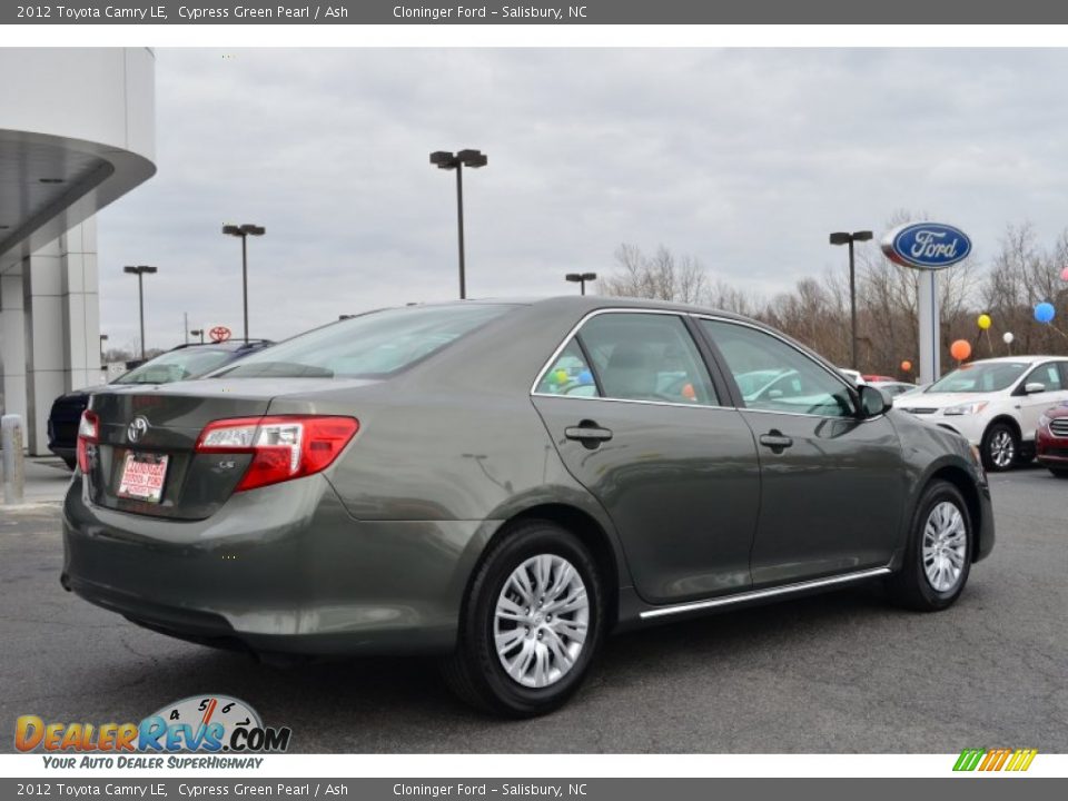 2012 Toyota Camry LE Cypress Green Pearl / Ash Photo #3