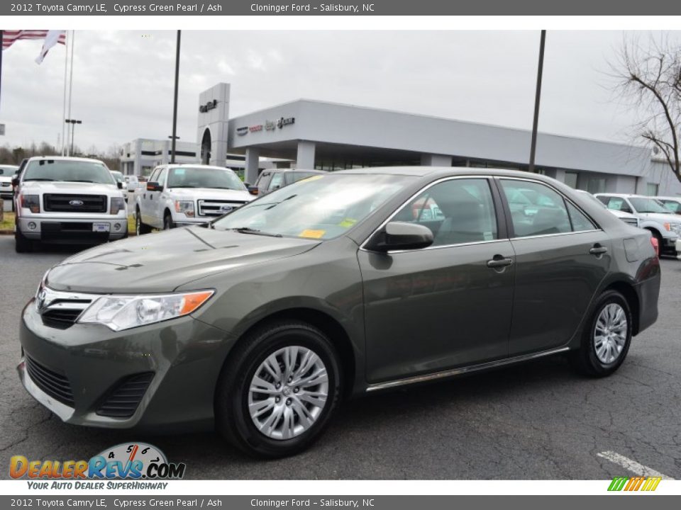 2012 Toyota Camry LE Cypress Green Pearl / Ash Photo #6