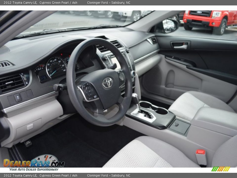 2012 Toyota Camry LE Cypress Green Pearl / Ash Photo #11