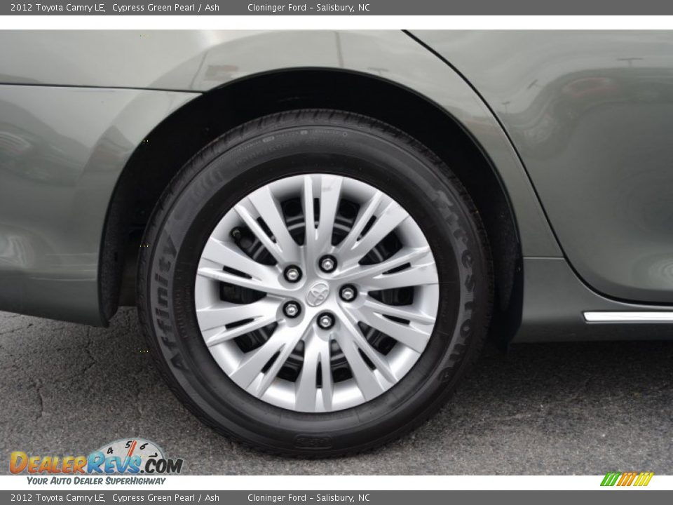 2012 Toyota Camry LE Cypress Green Pearl / Ash Photo #19