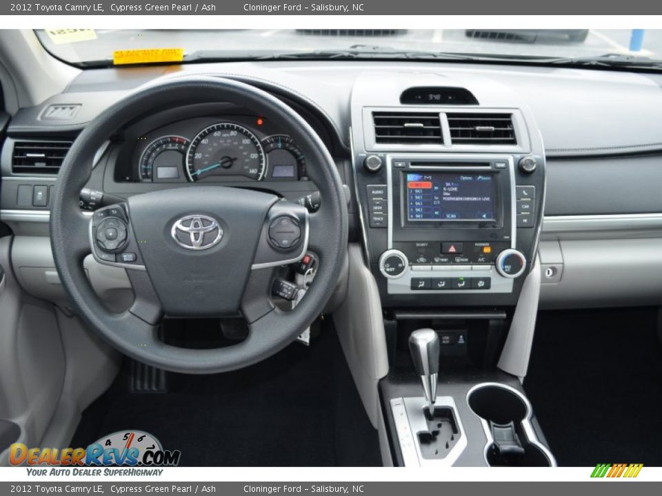 2012 Toyota Camry LE Cypress Green Pearl / Ash Photo #21