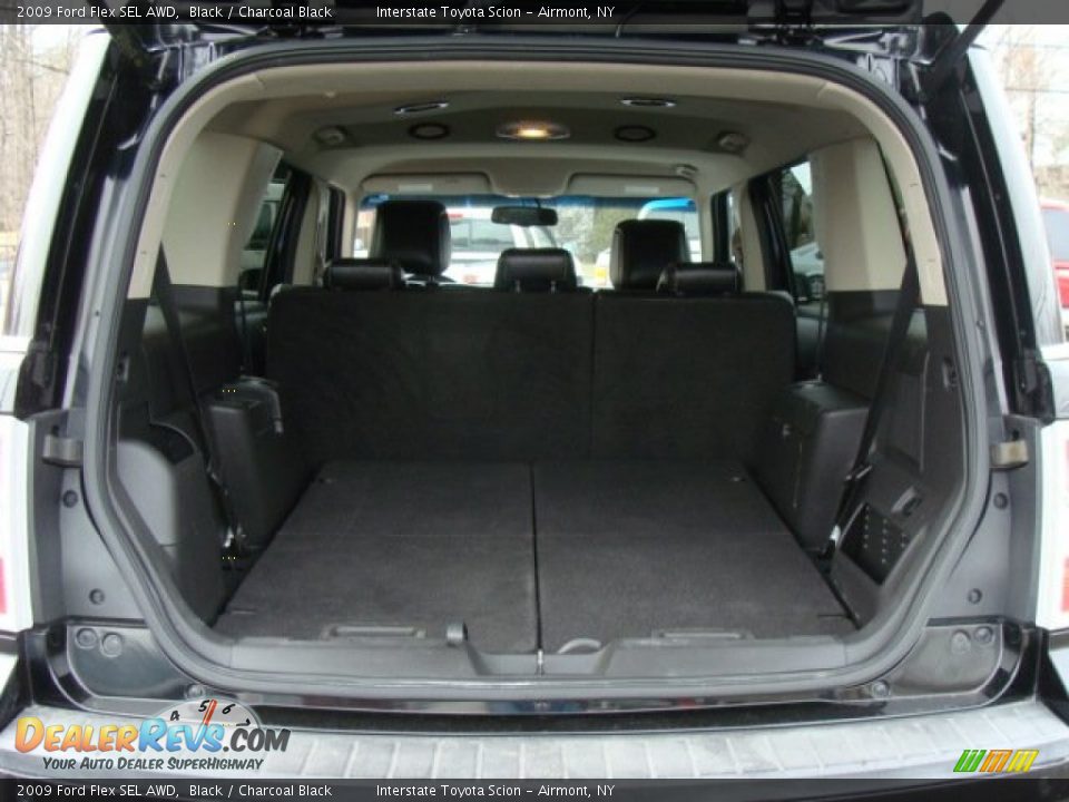 2009 Ford Flex SEL AWD Black / Charcoal Black Photo #17