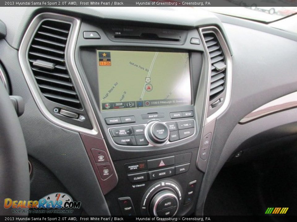 2013 Hyundai Santa Fe Sport 2.0T AWD Frost White Pearl / Black Photo #7