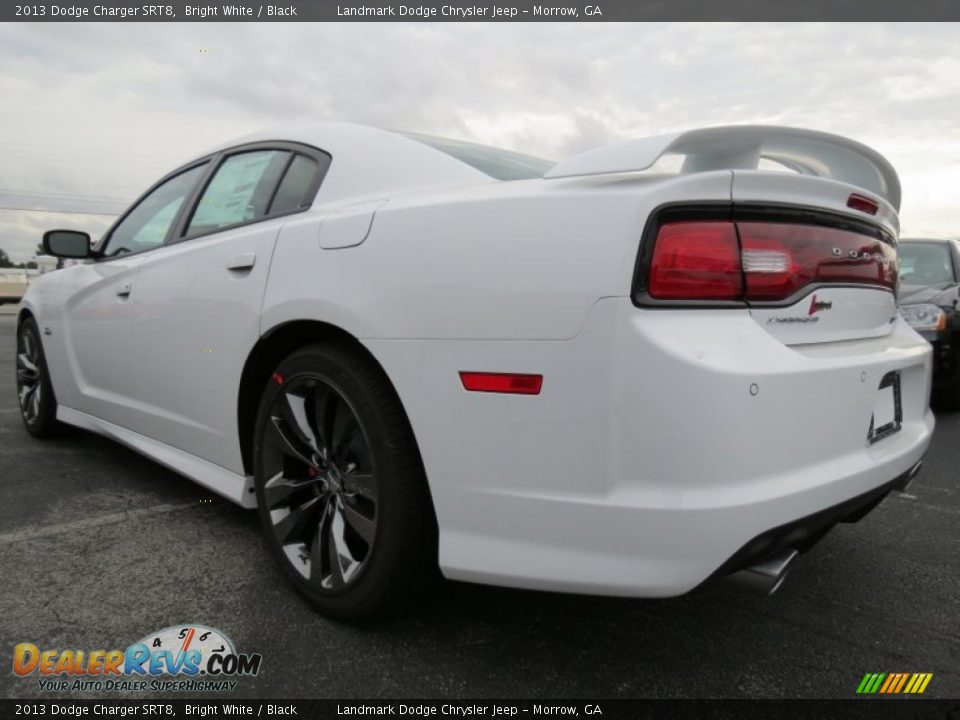 2013 Dodge Charger SRT8 Bright White / Black Photo #2