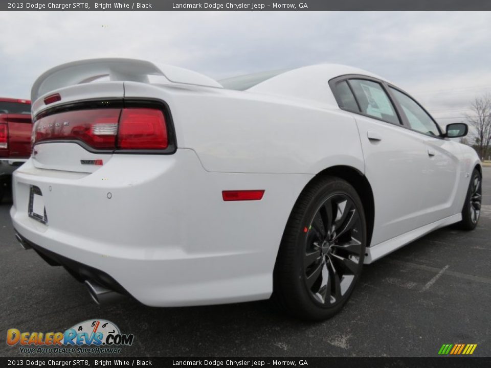 2013 Dodge Charger SRT8 Bright White / Black Photo #3