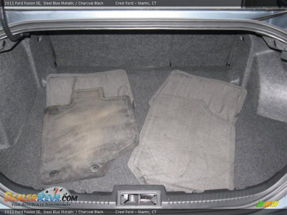 2011 Ford Fusion SE Steel Blue Metallic / Charcoal Black Photo #9