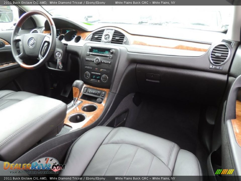 2011 Buick Enclave CXL AWD White Diamond Tricoat / Ebony/Ebony Photo #7