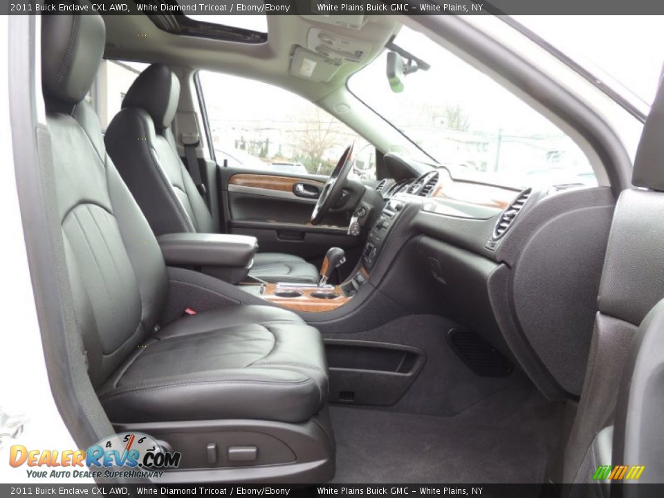 2011 Buick Enclave CXL AWD White Diamond Tricoat / Ebony/Ebony Photo #8