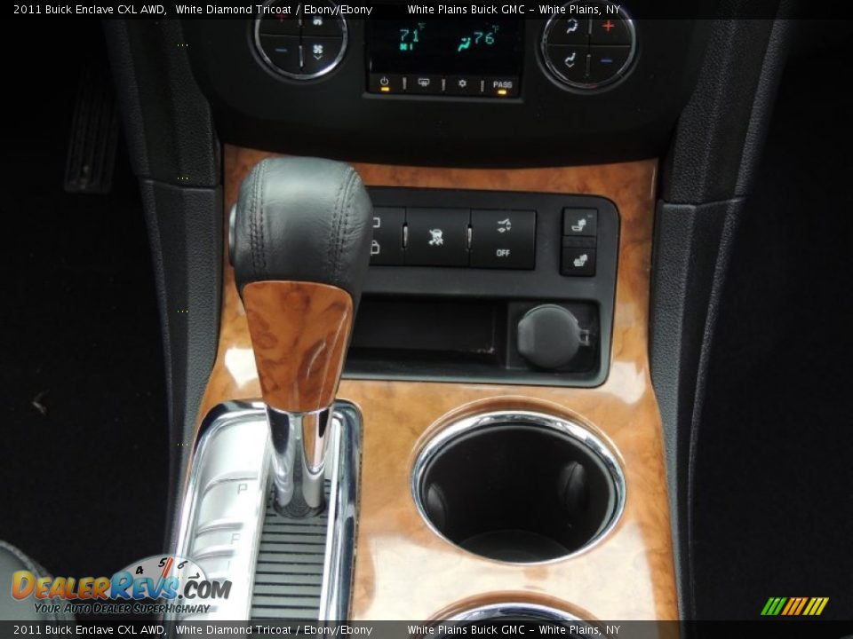 2011 Buick Enclave CXL AWD White Diamond Tricoat / Ebony/Ebony Photo #14
