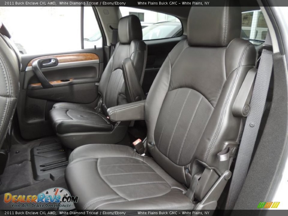 2011 Buick Enclave CXL AWD White Diamond Tricoat / Ebony/Ebony Photo #19