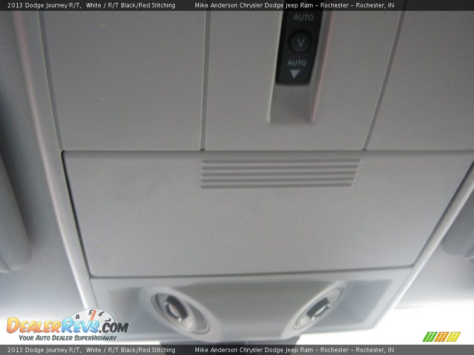 2013 Dodge Journey R/T White / R/T Black/Red Stitching Photo #11