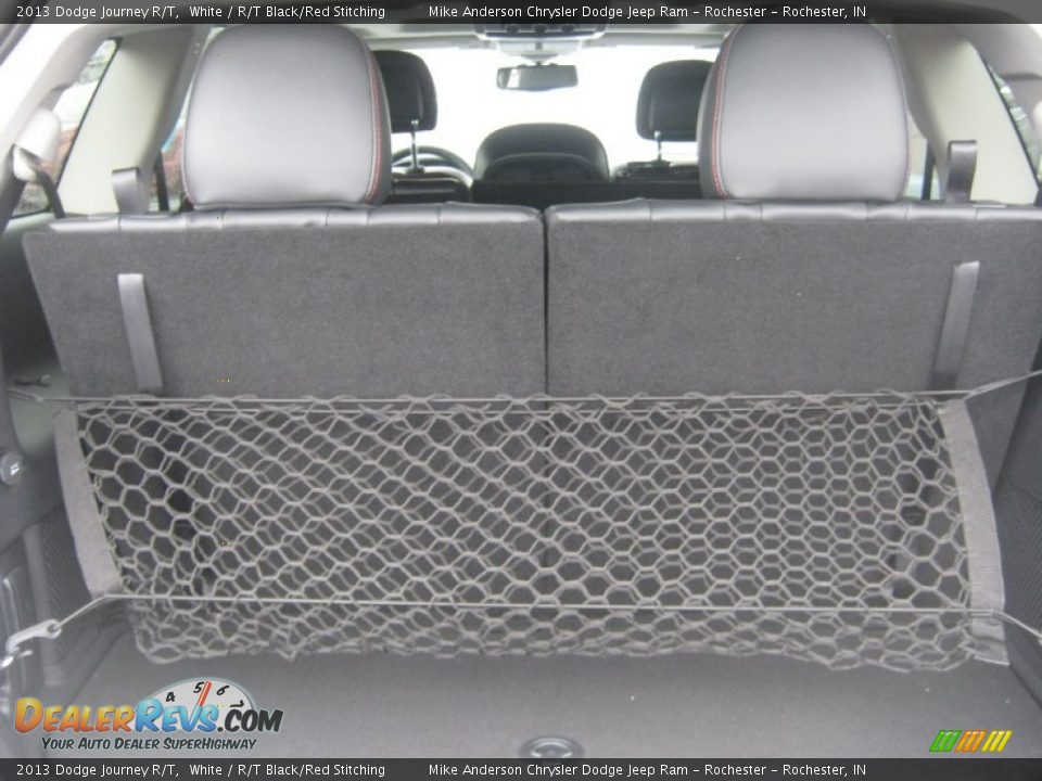 2013 Dodge Journey R/T White / R/T Black/Red Stitching Photo #23