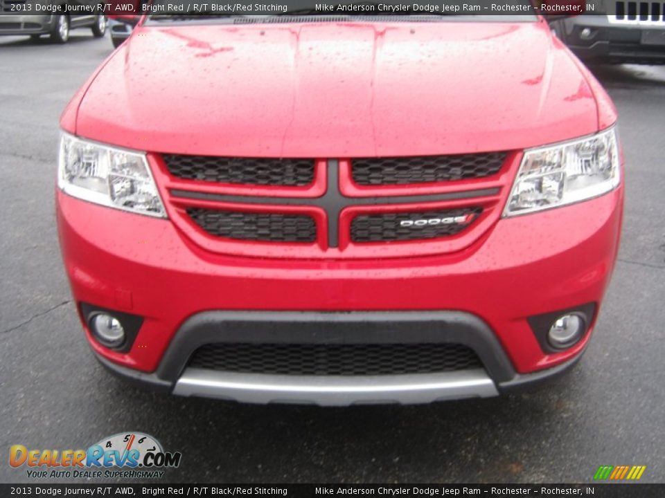 2013 Dodge Journey R/T AWD Bright Red / R/T Black/Red Stitching Photo #2