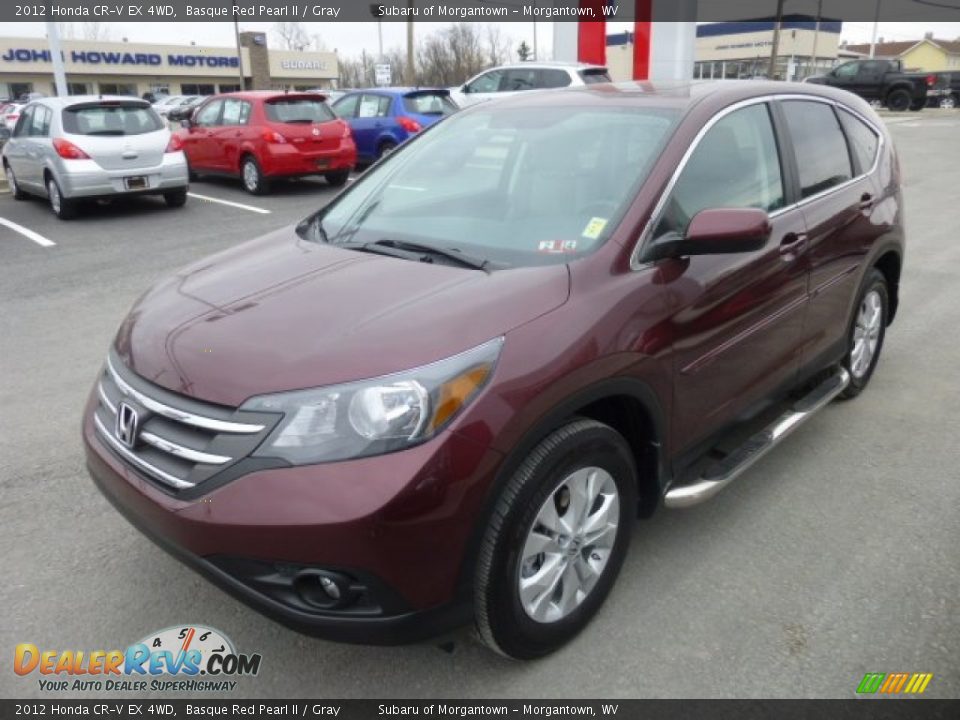 Front 3/4 View of 2012 Honda CR-V EX 4WD Photo #3