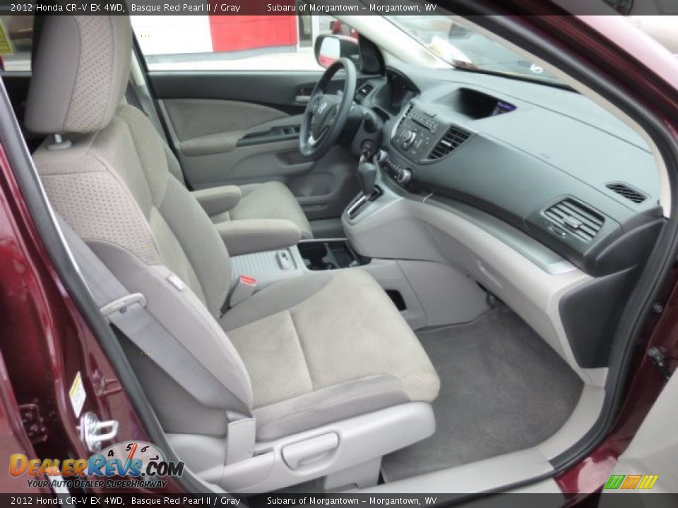 Gray Interior - 2012 Honda CR-V EX 4WD Photo #4