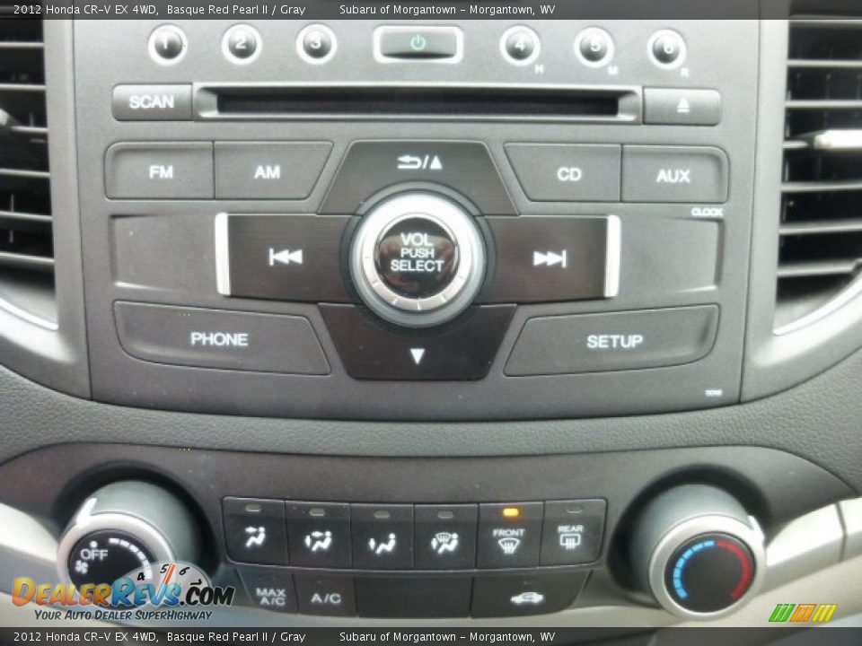 Controls of 2012 Honda CR-V EX 4WD Photo #19