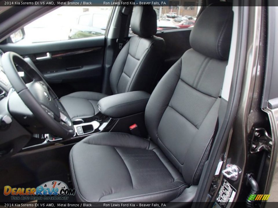 2014 Kia Sorento EX V6 AWD Metal Bronze / Black Photo #11