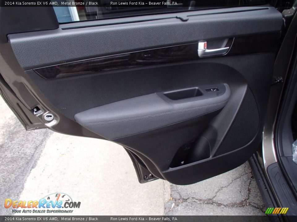 2014 Kia Sorento EX V6 AWD Metal Bronze / Black Photo #14