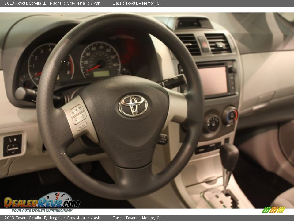 2013 Toyota Corolla LE Steering Wheel Photo #7