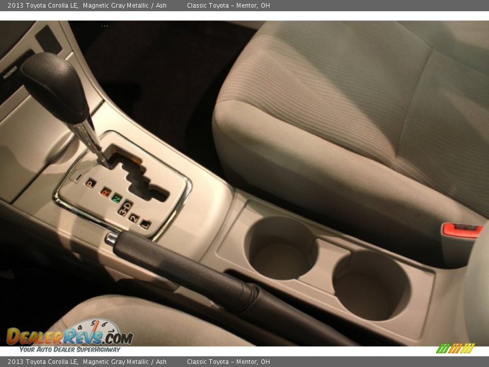 2013 Toyota Corolla LE Magnetic Gray Metallic / Ash Photo #15