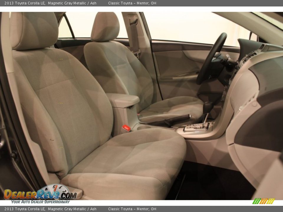 Front Seat of 2013 Toyota Corolla LE Photo #16