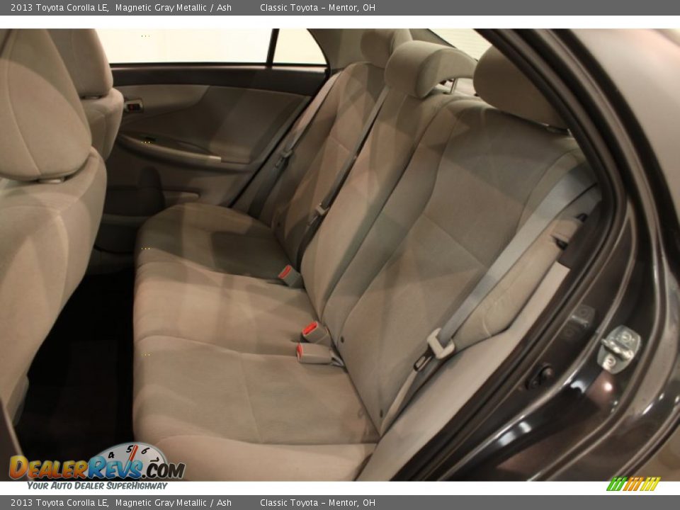 Rear Seat of 2013 Toyota Corolla LE Photo #18